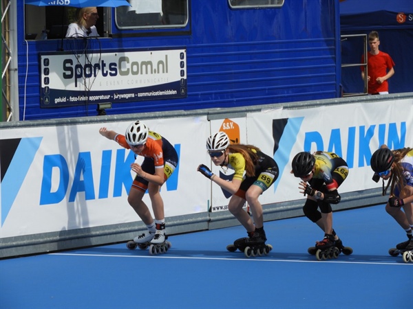 Succes bij NK Inline Skaten op de baan in Rijssen