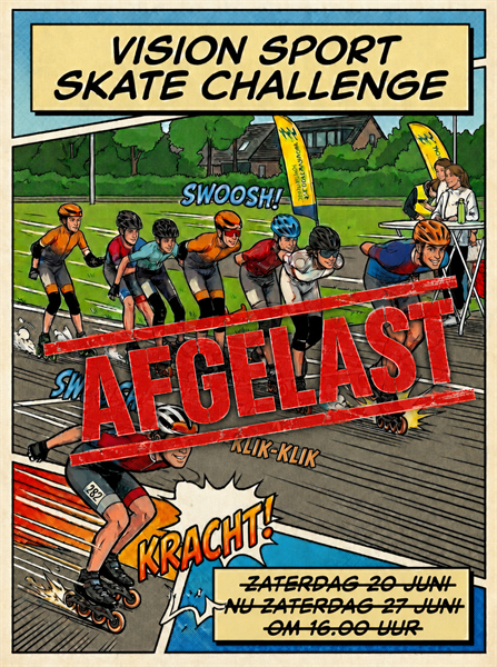 AFGELAST: Vision Sport Skate Challenge: 27 juni, Vriezenveen